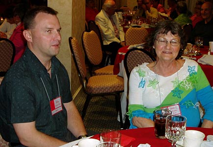 Janet Donahue Minser and son Kirby Donahue Minser