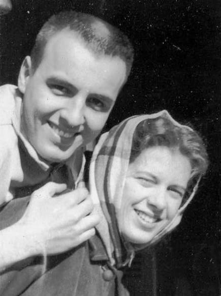 Gene Wire and Carol Emerick on Senior Day