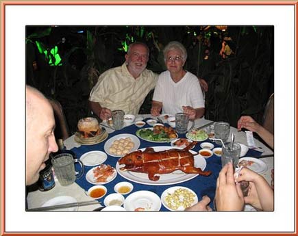 Richard and Annette (Wilkie) Ernsting in Saigon