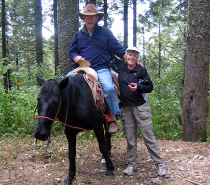 Jim and Anna Mize in Morelia